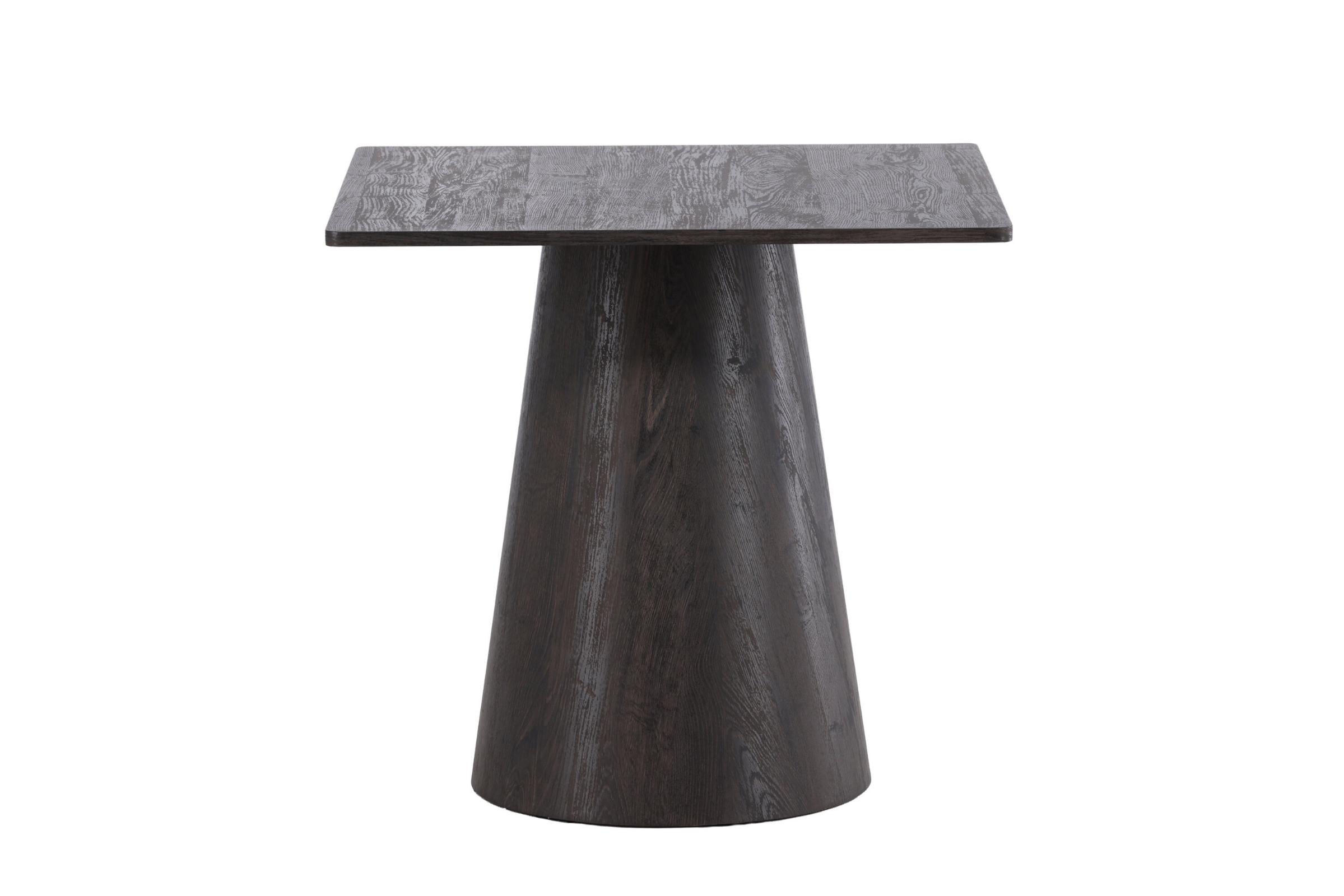 Lanzi spisebord 80x80cm mocca
