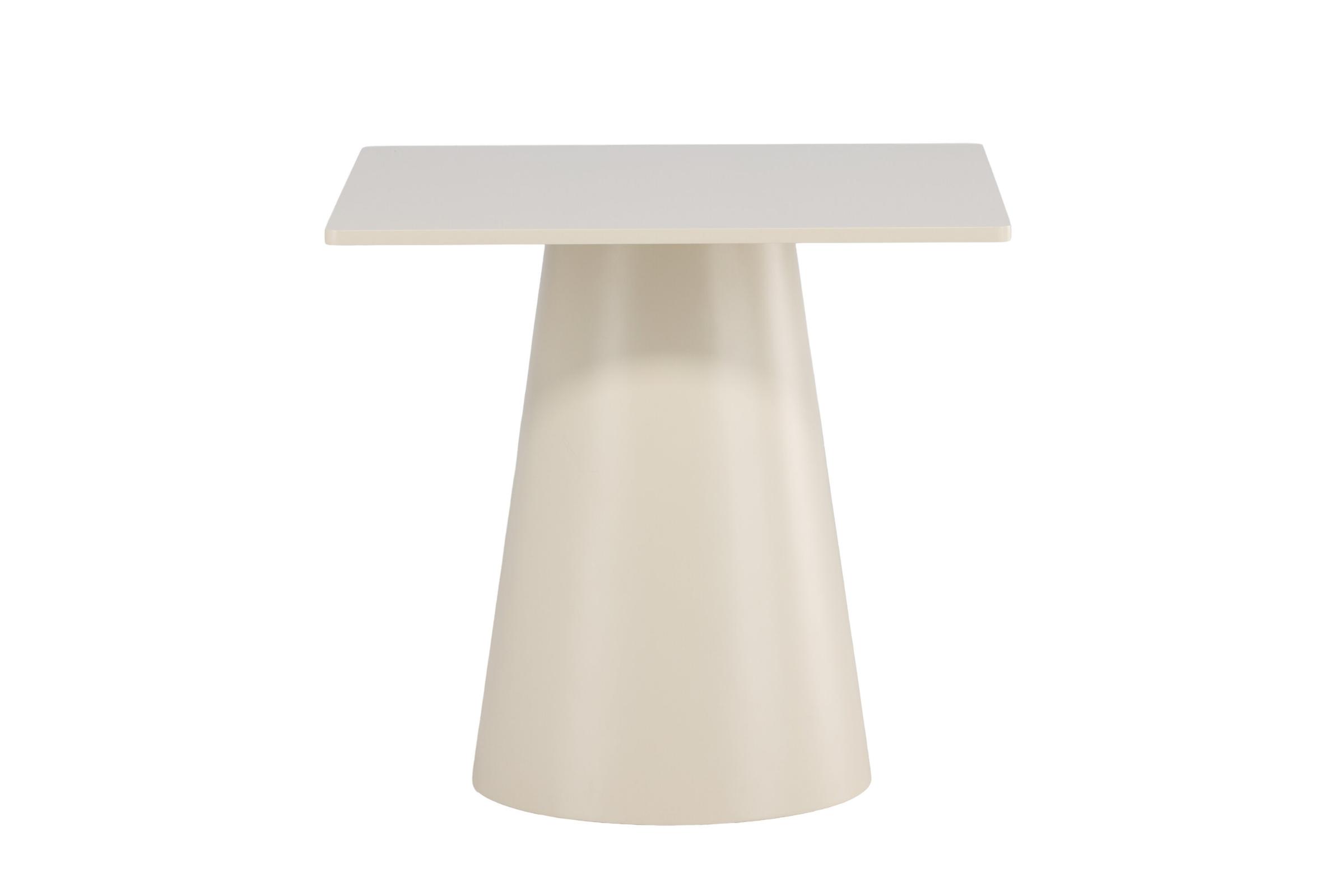 Lanzi spisebord 80x80cm beige