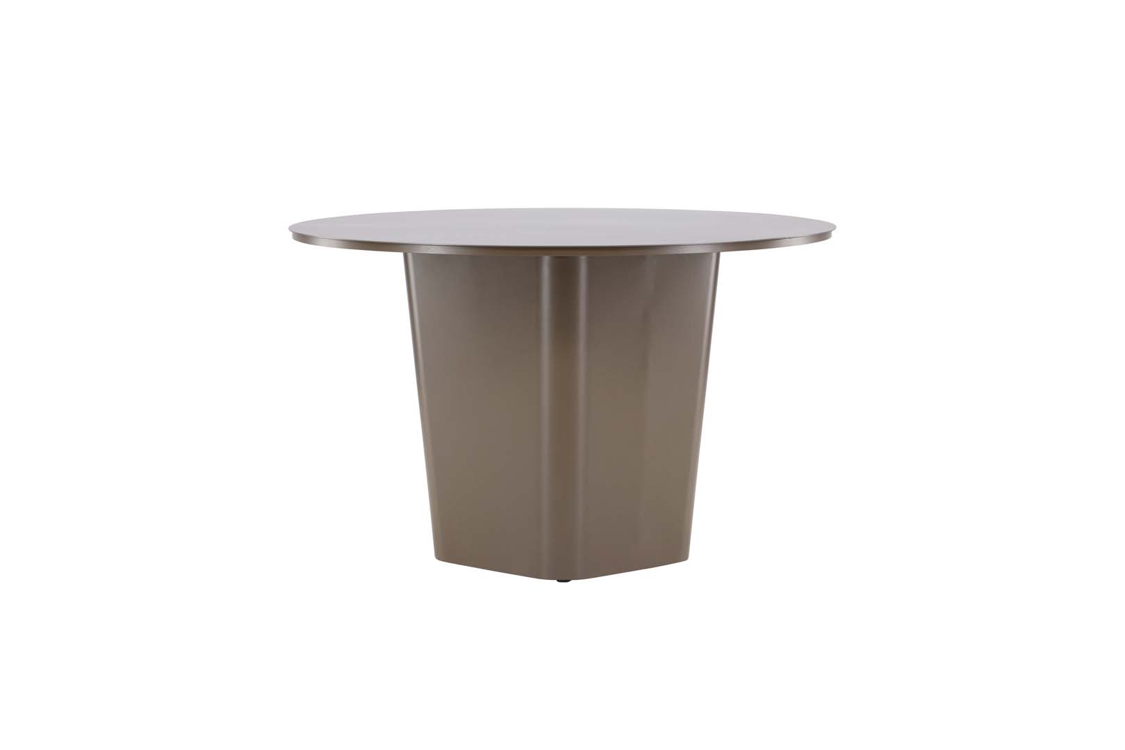 Santa Fe havebord Ø120 brun