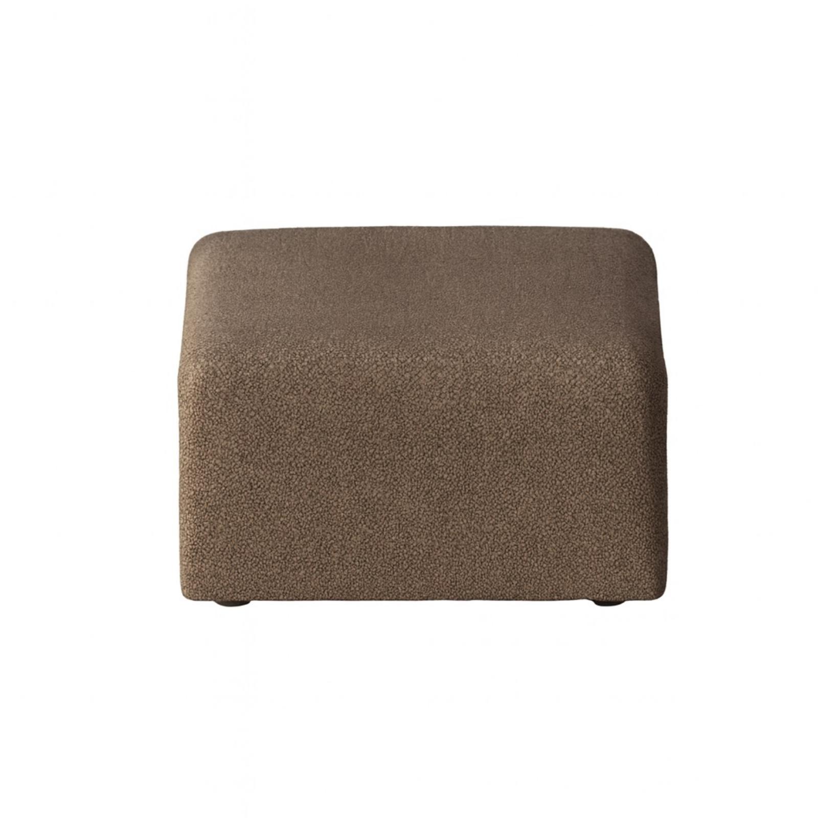 Cubic puf brun