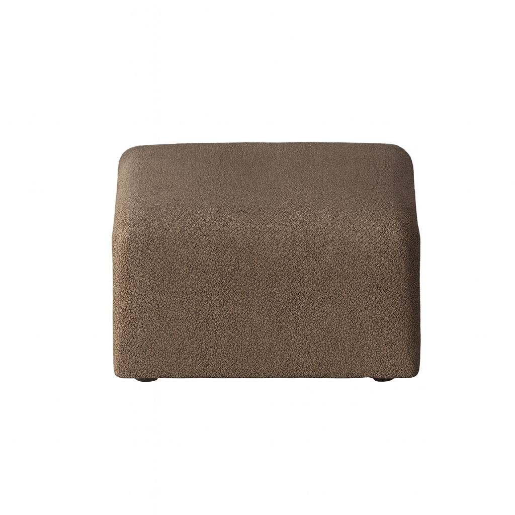 Cubic puf brun