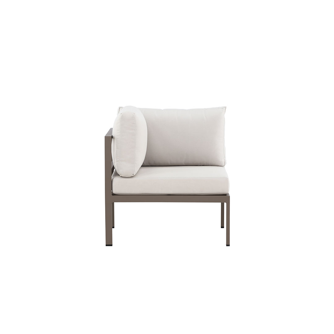 Copacabana havesofa hjørne del beige