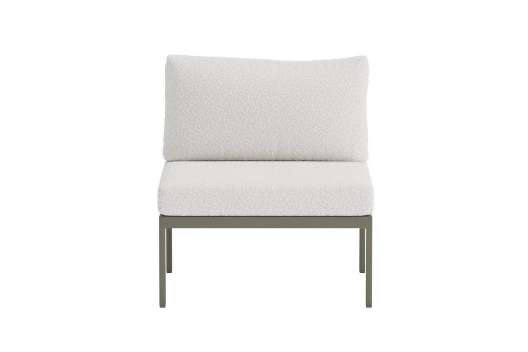 Copacabana havesofa midtmodul brun