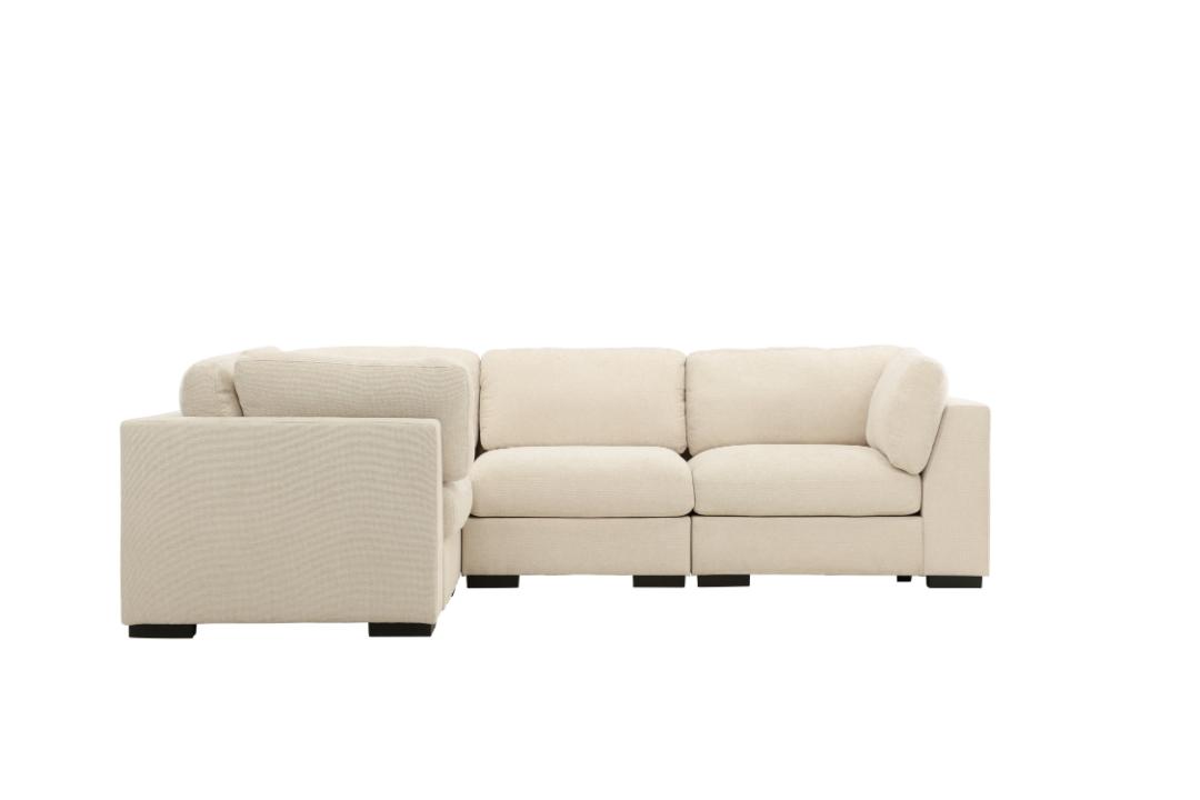 Salerno hjørnesofa beige