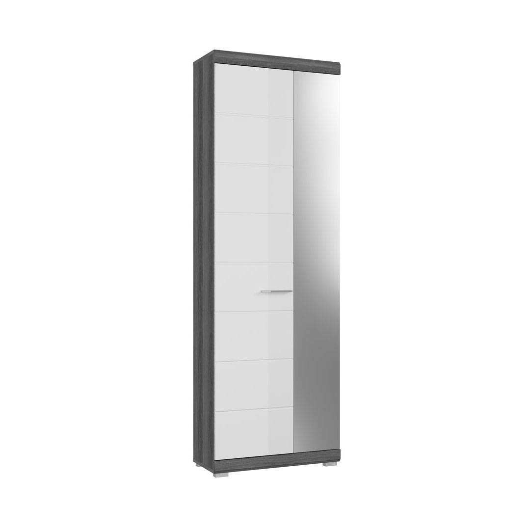 Scout klædeskab 2 låger grå