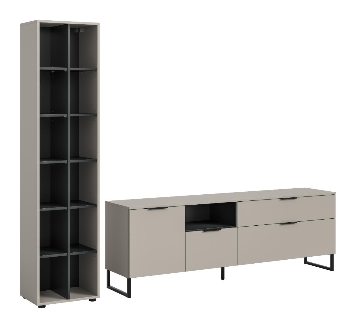 Noida reol N4 system kashmir dekor