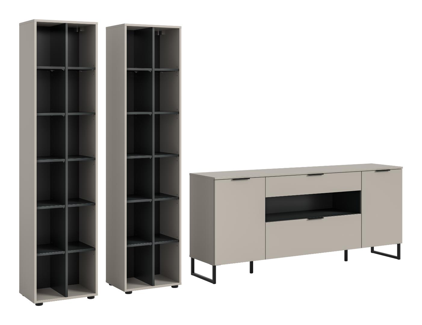 Noida reol N6 system kashmir dekor