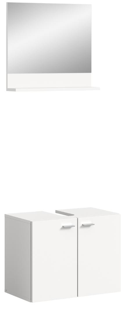 Boston badmiljø B17 hvid