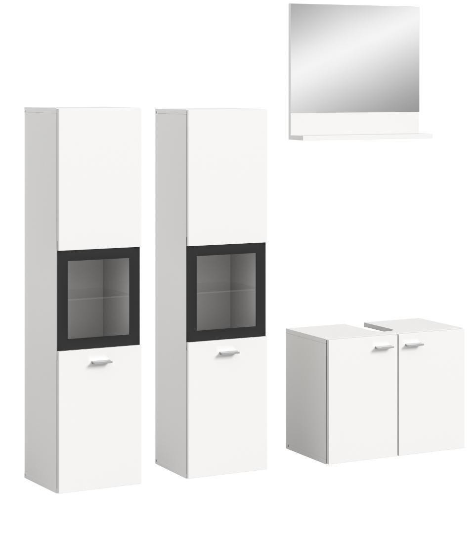 Boston badmiljø B14 hvid