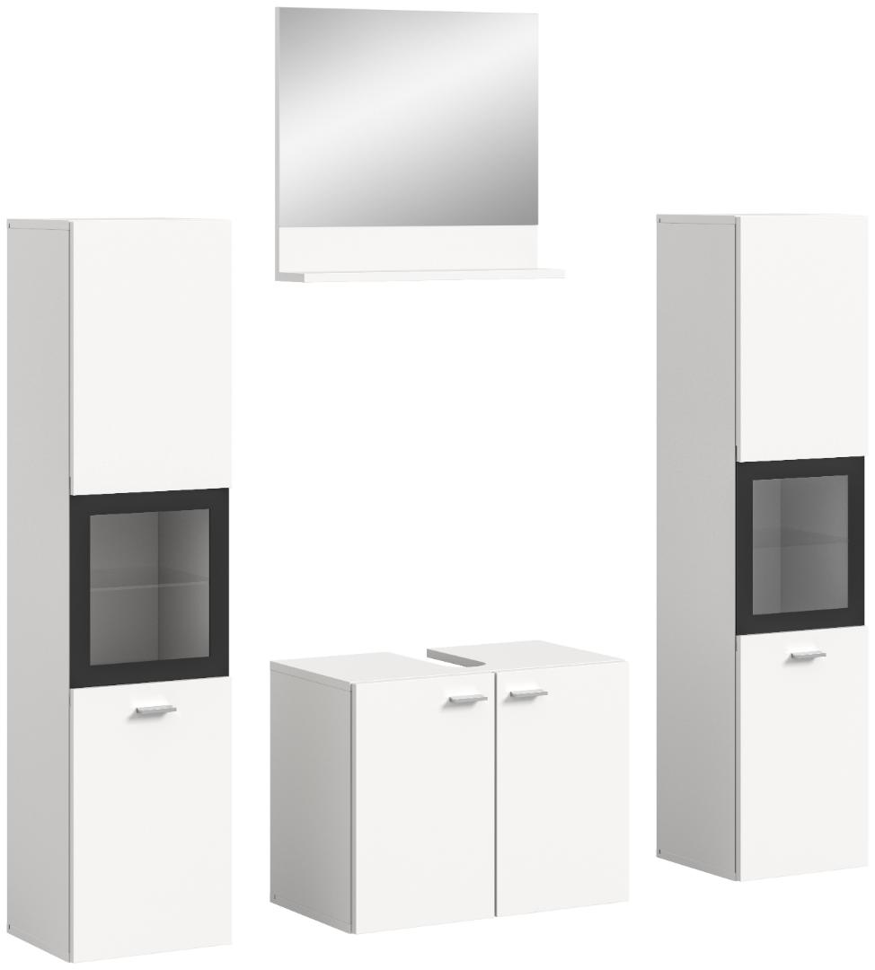 Boston badmiljø B15 hvid