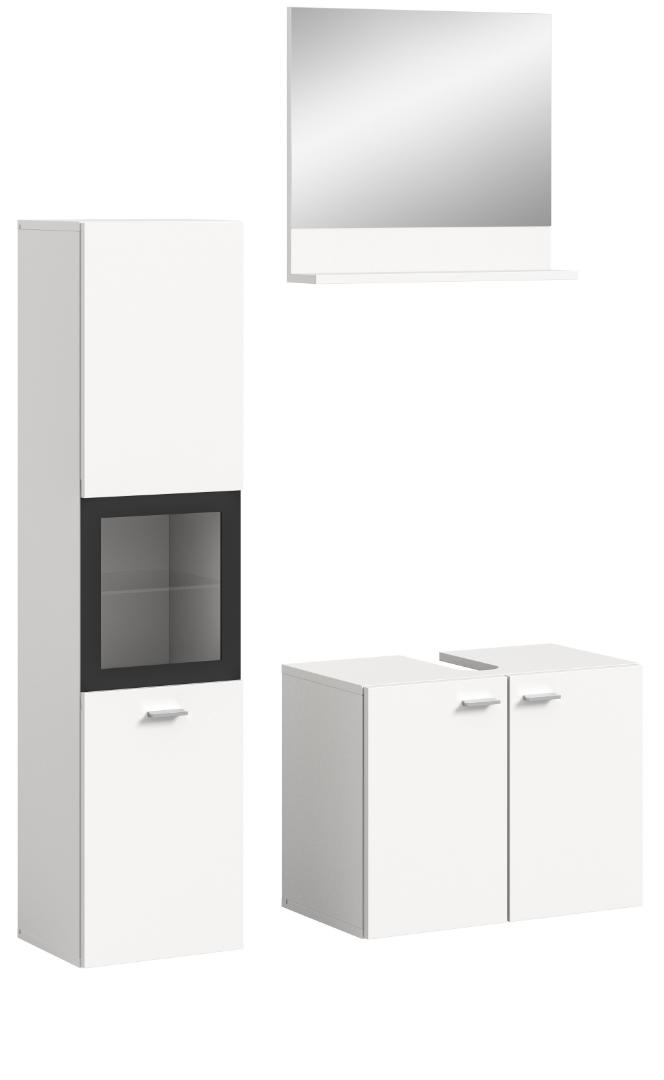 Boston badmiljø B16 hvid