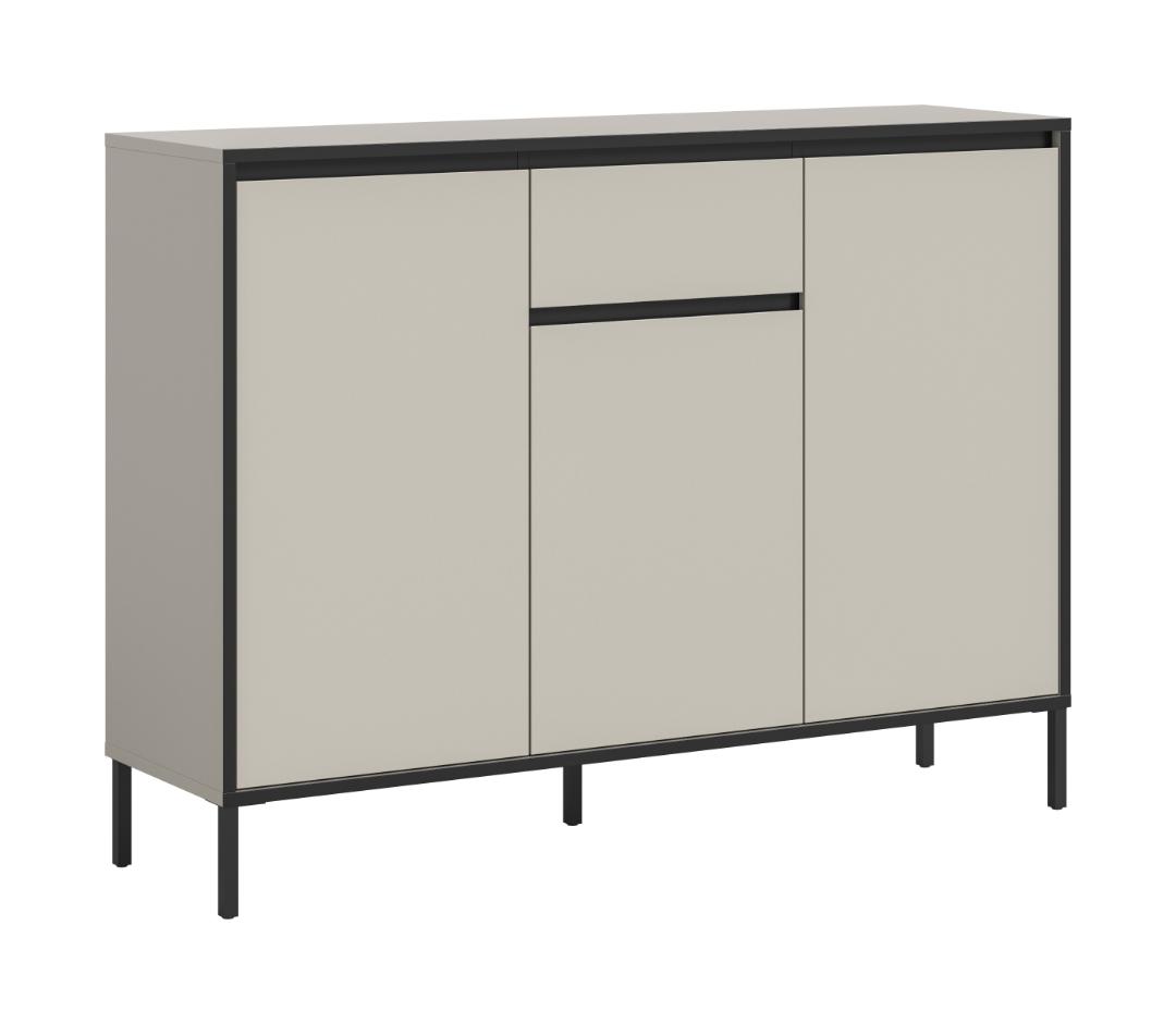 Tron skænk 3 låger, 1 skuffe kashmir dekor