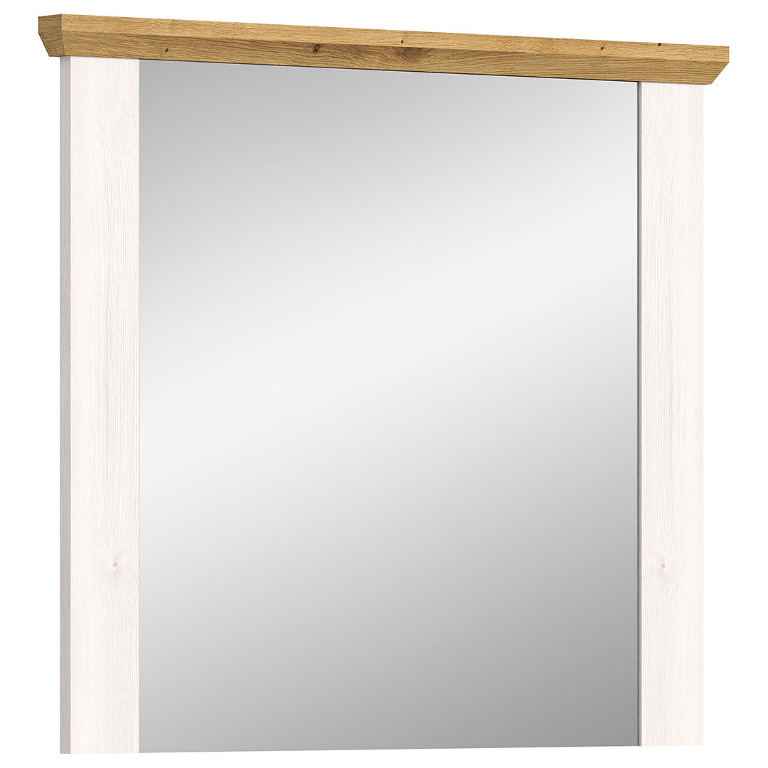 Verona spejl lærk dekor