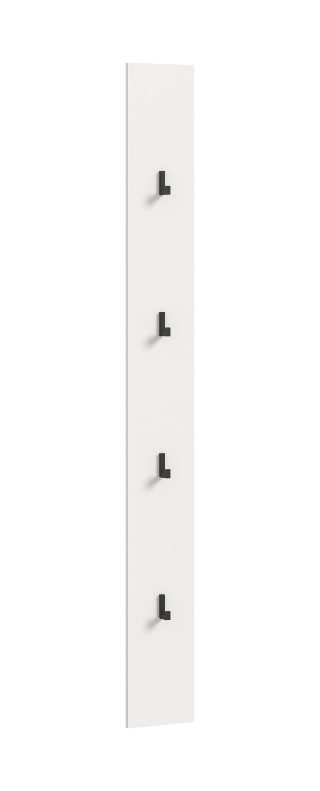 Prisma knagerække håndklæde holder hvid