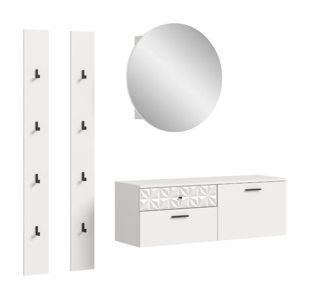 Prisma entremøbelsæt P1 hvid