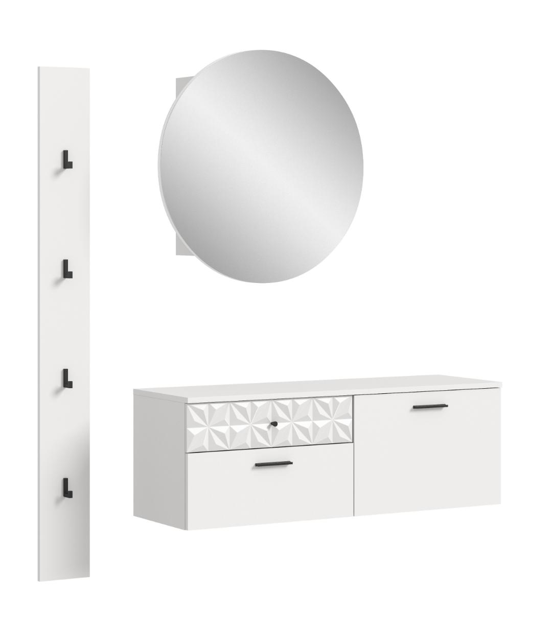 Prisma entremøbelsæt P2 hvid