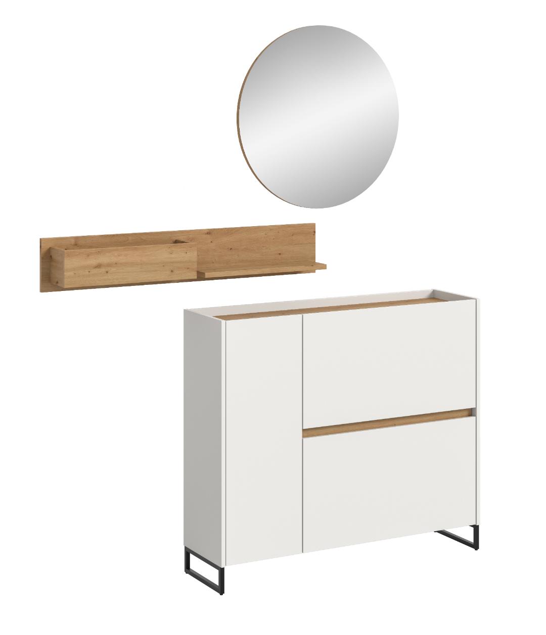 Drive entremøbelsæt D7 hvid