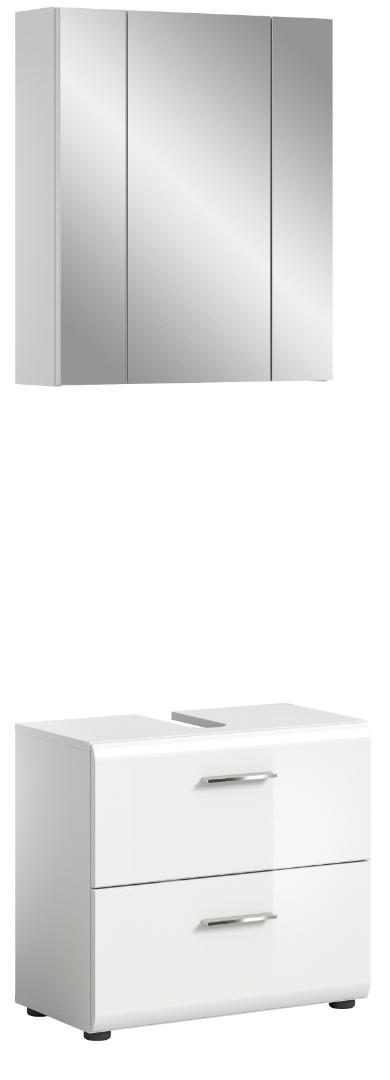 Ice badmiljø I60 hvid højglans, hvid