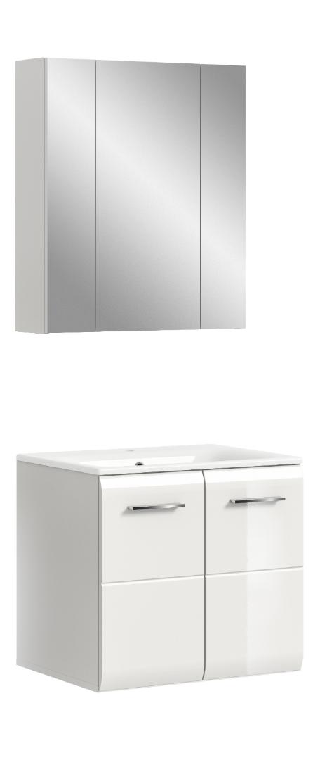 Ice badmiljø I63 hvid højglans, hvid