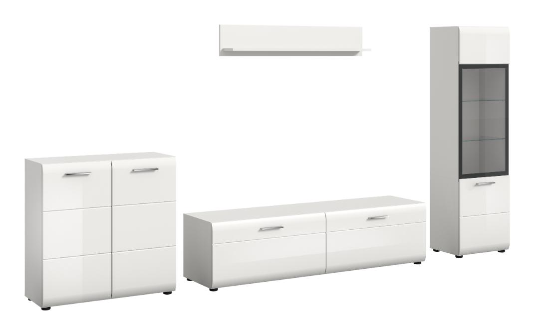 Ice reolopstilling hvid, hvid højglans