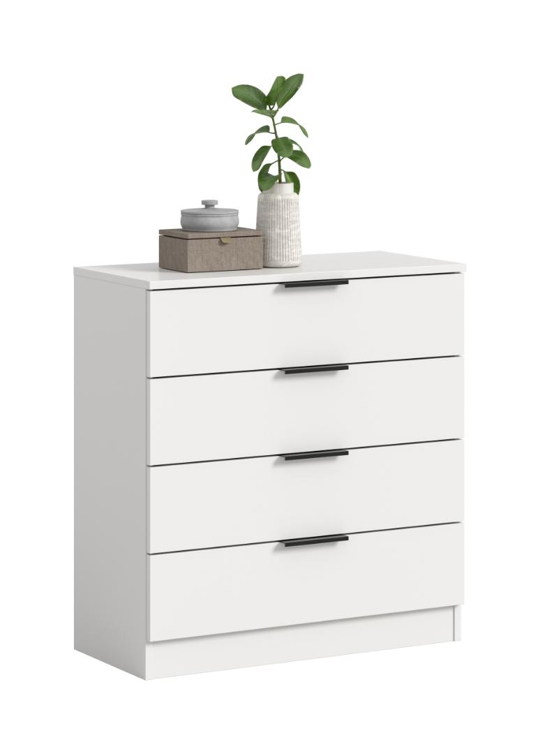 Kopenhagen kommode 4 skuffer hvid