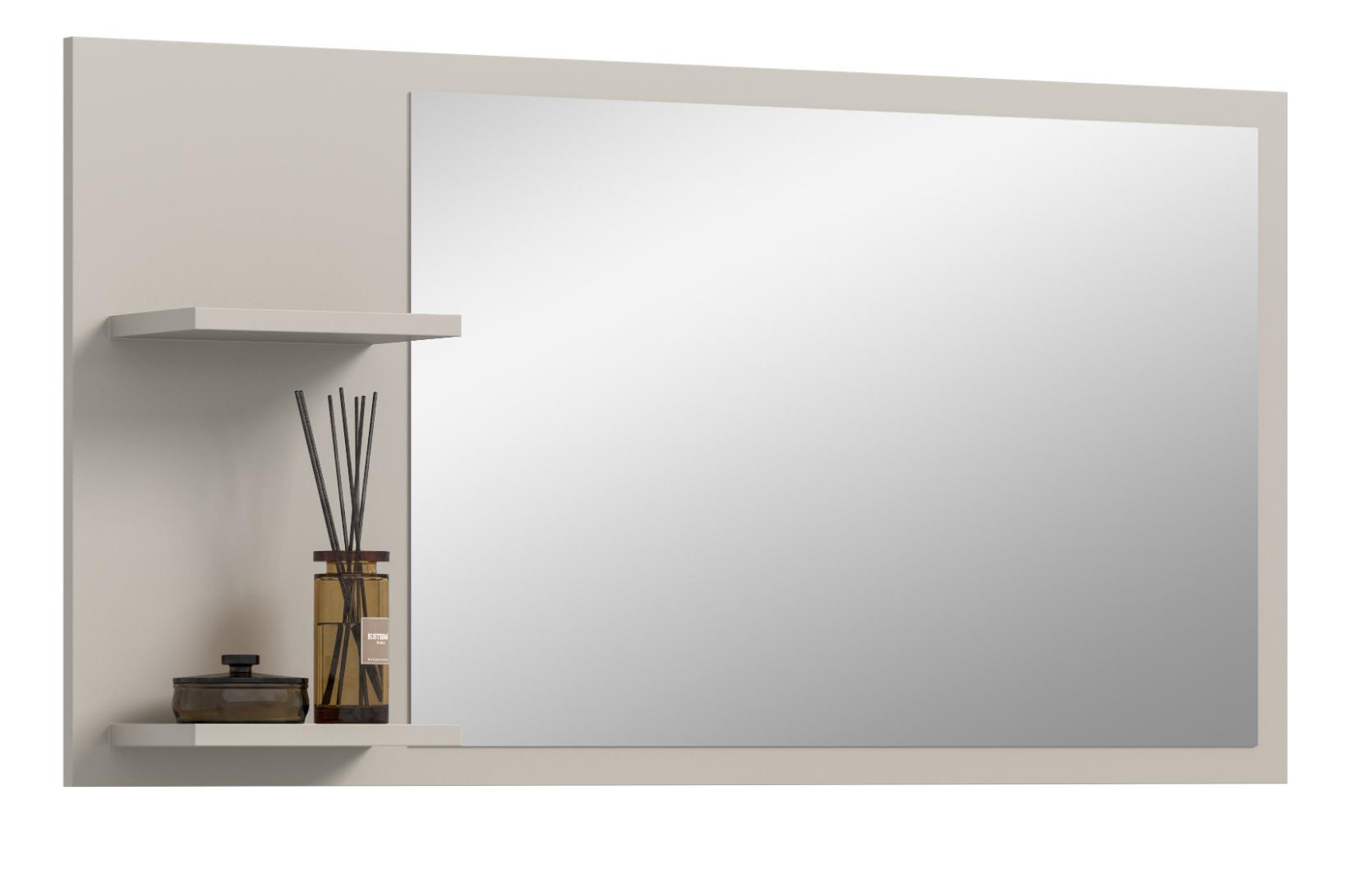 Station spejl 2 hylder spejl, kashmir dekor