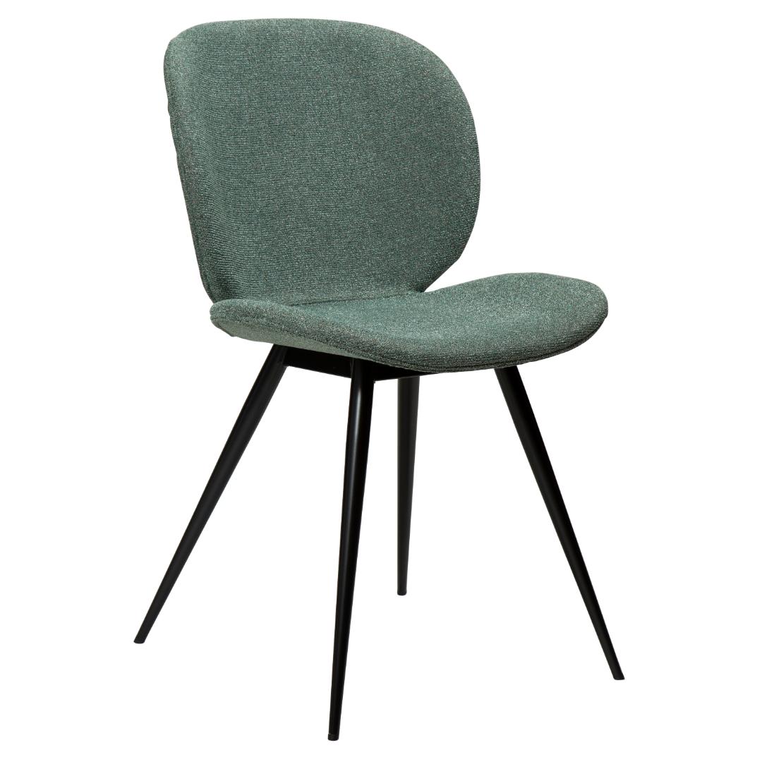 Cloud Dan-Form spisestuestol bouclé grønlig billede
