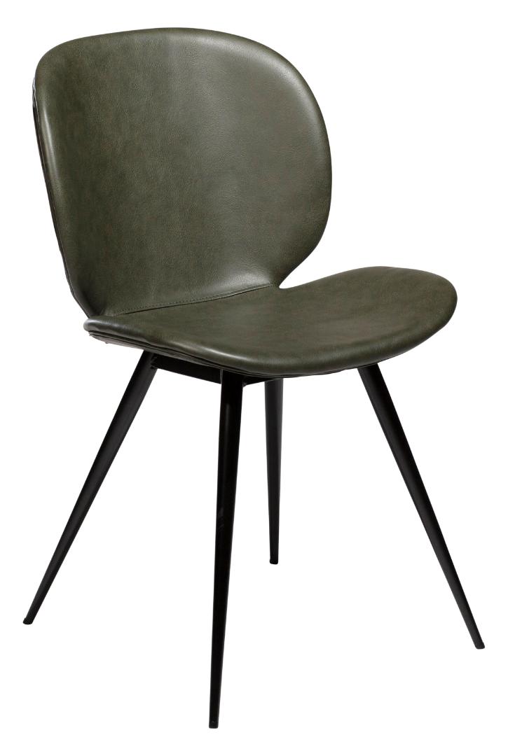 Cloud Dan-Form spisestuestol PU kunstlæder grønlig billede
