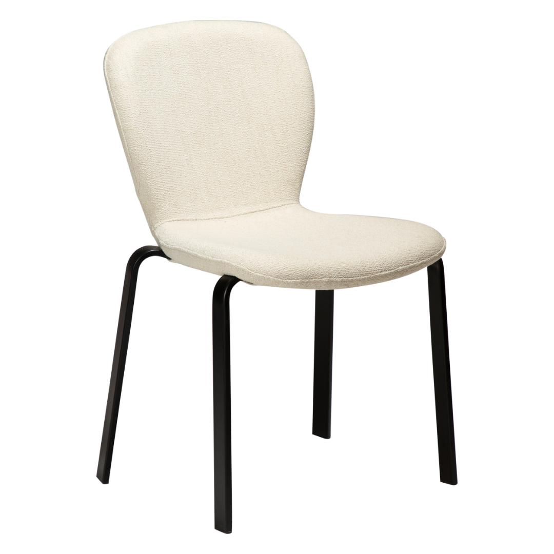 Heap Dan-Form spisestuestol bouclé beige