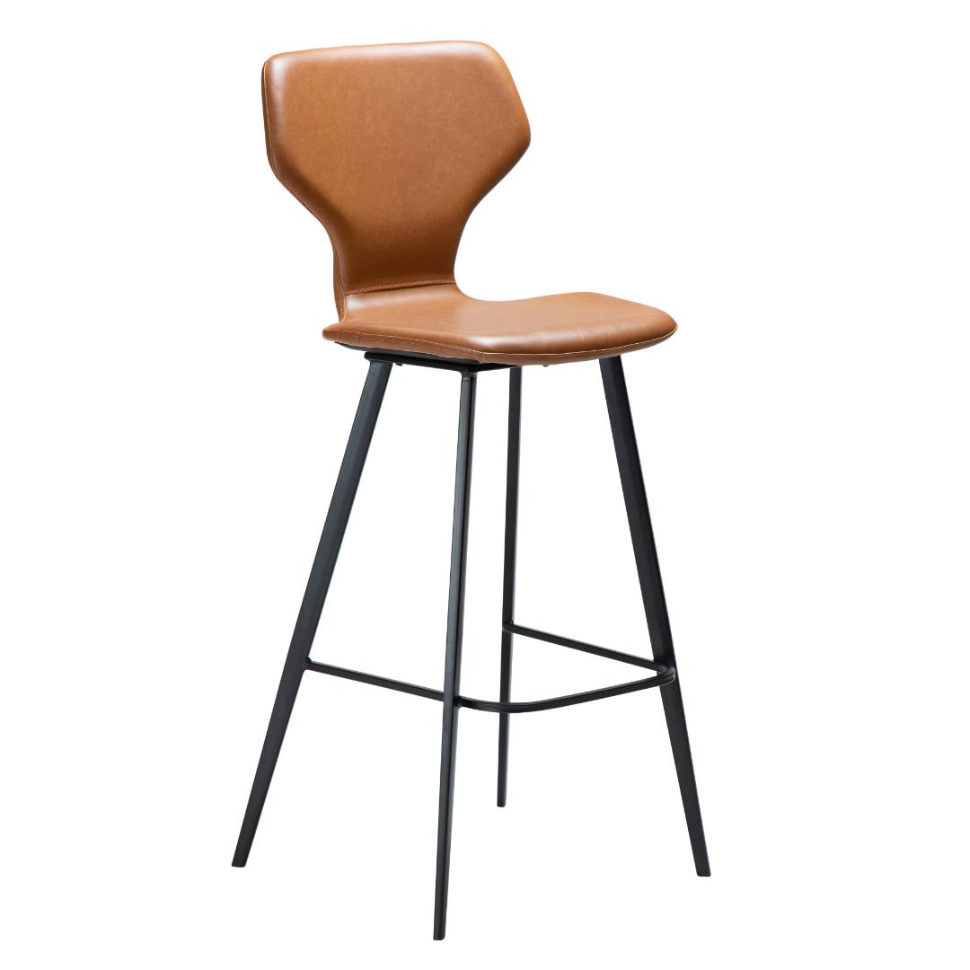 S.I.T Dan-Form barstol PU kunstlæder lysebrun