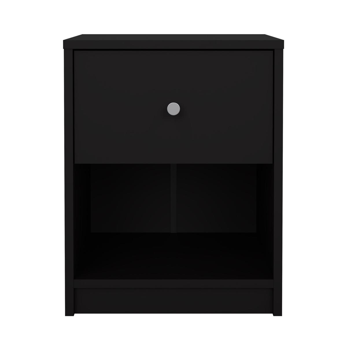 Maria natbord 1 skuffe og 1 rum sort