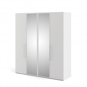 Kleiderschrank mit Falttüren